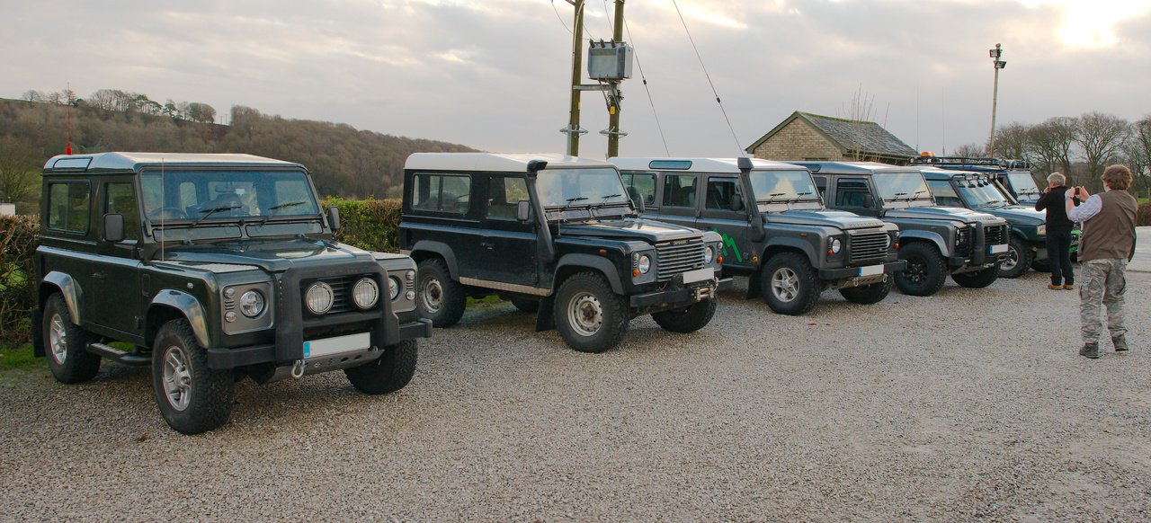 Lined Up Ready To Go
