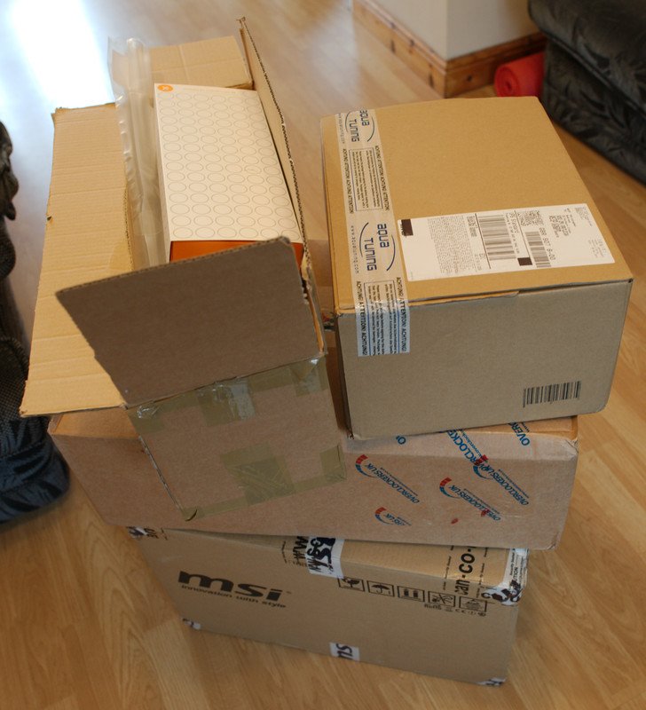 Boxes Arrived